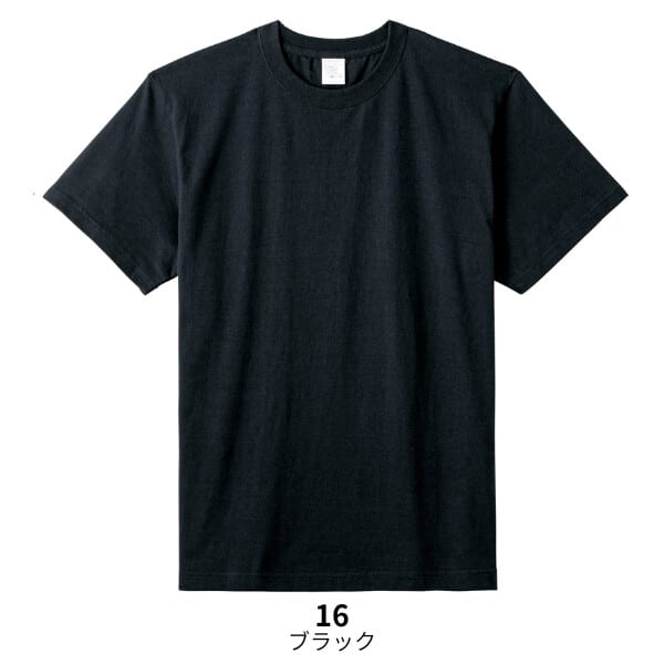 コットンTシャツ ブラック 4